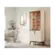 Cristaleira Mobler Paraty 4 Portas 4 Prateleiras Off White Canela