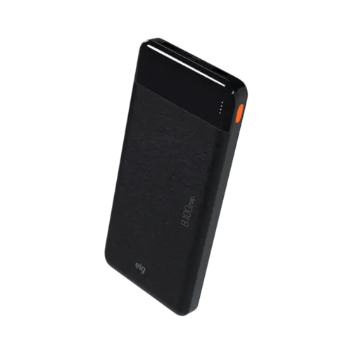 Power Bank Elg 3 Saidas 14.8100MAH Com Indicador Led Preto