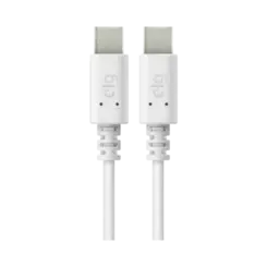 Cabo USB-C ELG Para USB-C Recarga Rapida Ultra Flexivel Branco