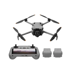 Drone DJI Mini 5 Pro Fly More Combo Plus Com Tela Bluetooth Cinza