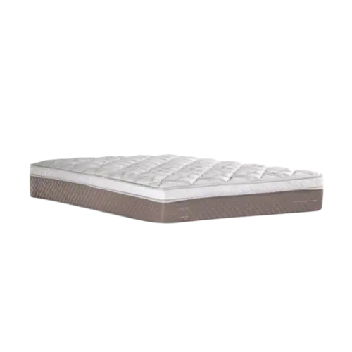 Colchao Casal Herval C1624 Molas Ensacadas 138X188X30cm   Marrom Claro Bege Claro