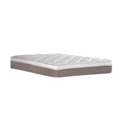 Colchao Casal Herval C1624 Molas Ensacadas 138X188X30cm   Marrom Claro Bege Claro