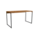 Mesa De Escritorio Kappesberg Industrial 136cm Canela Preto Fosco