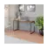 Mesa De Escritorio Kappesberg Industrial 136cm Canela Preto Fosco