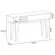 Aparador para Sala de Estar Hb Moveis Bless Com Nicho Off White