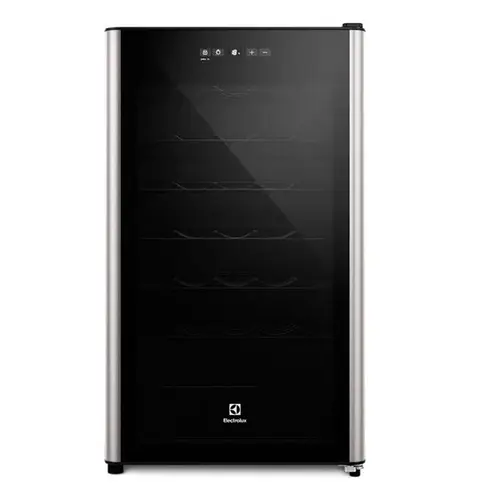 Adega Electrolux WSF34 34 Garrafas com Painel Digital e Iluminacao de Led Preta