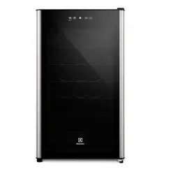Adega Electrolux WSF34 34 Garrafas com Painel Digital e Iluminacao de Led Preta