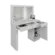 Penteadeira Camarim Mobler Nina 1 Porta 2 Gavetas Com Fita LED Branco