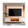 Home Com Painel Maceio MDP e MDF 2 Portas Off White Canela