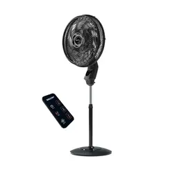 Ventilador Mallory Max Control 40cm 15 Pas com Ajuste de Inclinacao Preto e Grafite