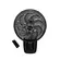 Ventilador de Parede Mallory Smart Control 40 Cm Preto e Grafite 127V