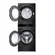 Lava e Seca LG WK17BS6AABLGBRS WashTower™ 17kg com Inteligencia Artificial AIDD™ Aco Escovado Preto