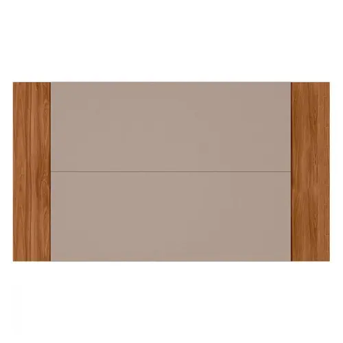 Home Painel Extensivo Fresno Mobler Para TV ate 60" Polegadas Grigio Fosco Cinamomo Mel