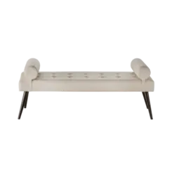 Recamier Olivia Bedding Charming Linho Bege