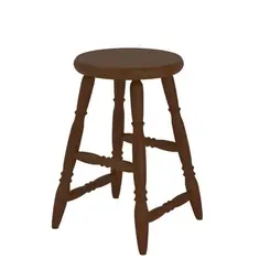 Banqueta Baixa Piratini 160EA Castanho Acetinado