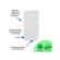 Roupeiro Smim Peroba 2 Portas 3 Gavetas Com Prateleiras Externas 100% MDF Branco Brilho