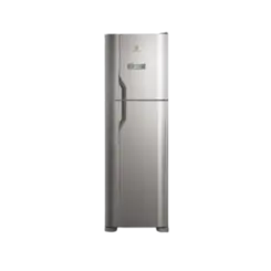 Refrigerador Electrolux DFX44 Frost Free 400L Turbo Freezer Duplex Inox Look 127V