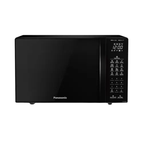 Micro-Ondas Panasonic  34 Litros Ideal+ Dupla Refeicao Black Glass