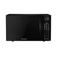 Micro-Ondas Panasonic  34 Litros Ideal+ Dupla Refeicao Black Glass