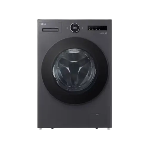 Lava e Seca LG Smart Com Inteligencia Artificial AIDD 2.0 18Kg Black Inox 127V