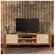 Rack Bancada Legacy 2.0 EDN 22104 Para TV Ate 75" Polegadas Off White/Cedro