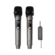 Par De Microfones Multilaser Pulse Pro 2 Sem Fio + Receiver Preto
