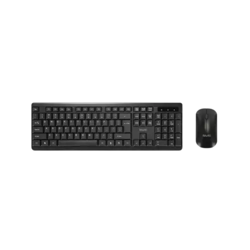 Kit Teclado e Mouse Multi Sem Fio 2.4 GHz USB Preto