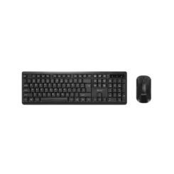 Kit Teclado e Mouse Multi Sem Fio 2.4 GHz USB Preto