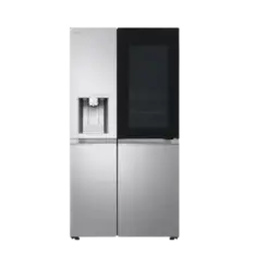 Refrigerador Smart LG 628 Litros InstaView Frost Free Side By Side Inverter Inox Look Bivolt