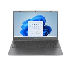 Notebook Ultra Windows 11 Home 15.6" FHD Pentium Gold 6500Y 8GB 128GB Cinza
