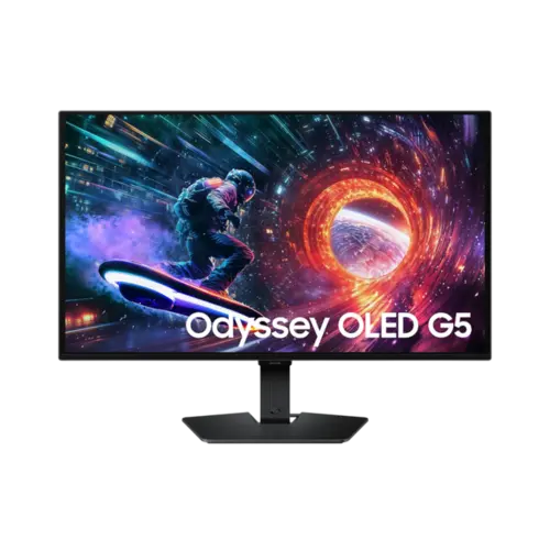 Monitor Gamer Samsung G5 27" Odyssey OLED 180Hz Preto