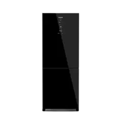 Refrigerador Panasonic 467 Litros Intuitive+ Frost Free Inverter  Black Glass Bivolt