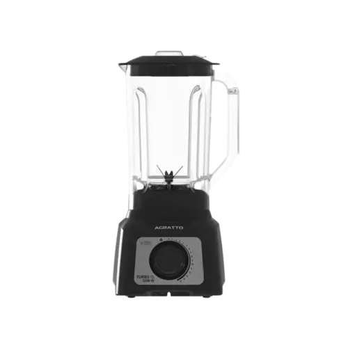 Liquidificador Agratto Turbo 15 Velocidades 3,2L 1200W Preto 127V