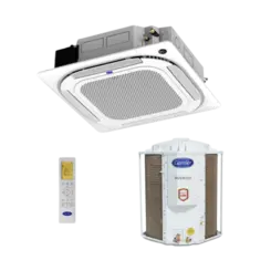 Ar Condicionado Split Cassete Carrier 36.000 BTUs Inverter Frio 4 Vias Monofasico Branco 220V