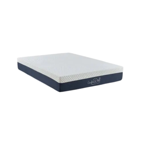 Colchao Casal Kappesberg De Mola Ensacada Confort Roll 138x188x28 Branco Azul Marinho