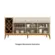 Buffet EDN Passion  3 Portas 3 Gavetas Off White Cedro