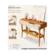 Aparador EDN LIV 2 Gavetas 1 Prateleira Cedro Off White