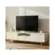 Rack EDN Para TVs Ate 85" Vigo 2.2 Com 2 Gavetas Prateleira De Vidro Off White