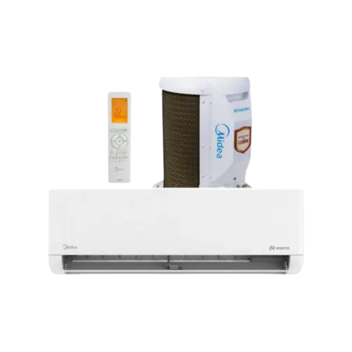 Ar-Condicionado Split Midea 12.000 BTU's AI AirVolution High Wall Frio  Branco 220V