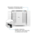 Ar Condicionado Janela Midea 7.500 BTUs Eletronico Frio Branco 127V