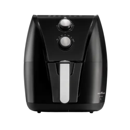 Fritadeira Air Fryer Britania 5 Litros Cesto Quadrado Redstone Preto 127V