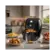 Fritadeira Air Fryer Britania 5 Litros Cesto Quadrado Redstone Preto 127V