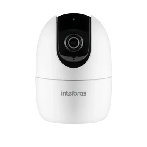 Camera de Seguranca Intelbras Interna Inteligente 3MP Wi-Fi 360º Branca