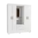 Roupeiro Delicatto Capela 4 Portas 2 Gavetas Branco