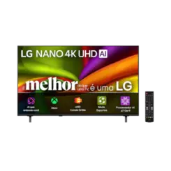 Smart TV LG 43" Polegadas Nano NU850  UHD 4K AI 2026