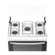 Fogao Atlas Milao Plus 5 Bocas com Mesa Inox Branco Bivolt