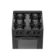 Fogao Atlas Milao Glass 4 Queimadores com Mesa de Vidro Preto Bivolt