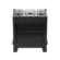 Fogao De Piso Atlas 5 Bocas  Milao Plus Com Mesa Inox Atlas Preto Bivolt