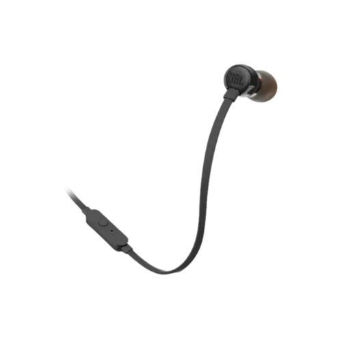 Fone de Ouvido JBL Tune 110 com Fio Preto