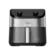 Fritadeira Midea Air Fryer 5,5 Litros Widemax Antiaderente Preto Inox 127V